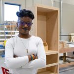 Meridian Technology Center Carpentry Student Plans to Help Others while Following Her Passion